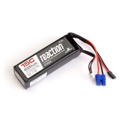 Batterie RX Li-Po 2S 7,4V 4000mA 15C - HORIZON HOBBY - R�f�rence: DYNB0501
