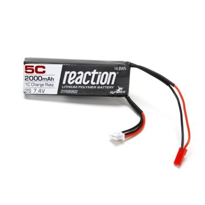 XXL-2 - Batterie RX Li-Po 2S 7,4V 2000mA 5C - HORIZON HOBBY - R�f�rence: DYNB0502