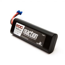 Batterie Reaction Li-Po 2S 7,4V 1800mA 20C, boitier rigide, prise EC3 - HORIZON HOBBY - Référence: DYNB3812EC