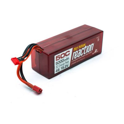 Batterie Li-Po Reaction HV 4S 15,2V 5000mA 50C, Boitier rigide: Dean - HORIZON HOBBY - R�f�rence: DYNB3854D