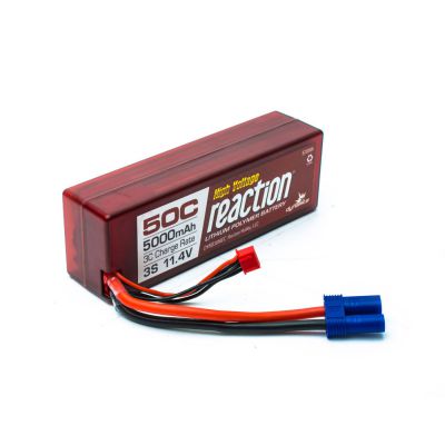 Reaction HV 11.4V 5000mAh 3S 50C LiPo,Hardcase:EC5 - HORIZON HOBBY - R�f�rence: DYNB3856EC