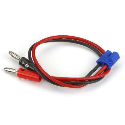 C�ble de charge long. 30cm avec prises - HORIZON HOBBY - R�f�rence: DYNC0018