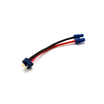 Cordon adapteur batterie: EC3 c�t� batterie vers type Deans m�le - HORIZON HOBBY - R�f�rence: DYNC0060