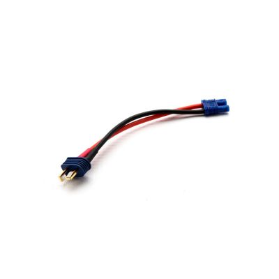 Cordon adapteur batterie: EC2 c�t� batterie vers type Deans m�le - HORIZON HOBBY - R�f�rence: DYNC0065