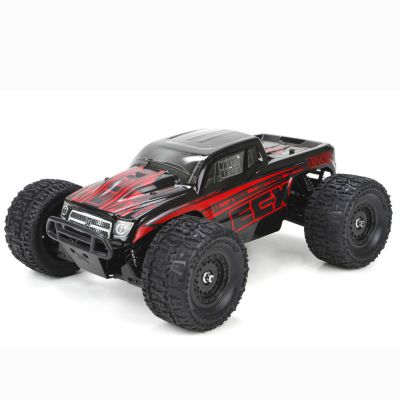 Ruckus 1/18th 4WD Monster Truck Noir/Rouge RTR INT - HORIZON HOBBY - R�f�rence: ECX01000IT1