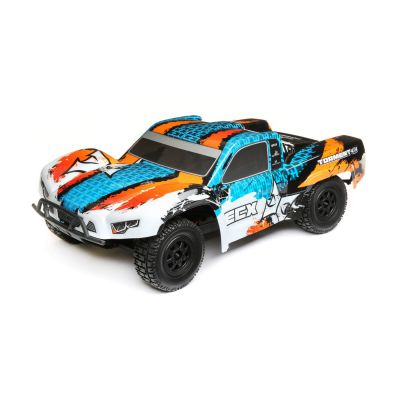 1/10 4WD Torment Brushed Orange/Blue RTR - HORIZON HOBBY - R�f�rence: ECX03243T1
