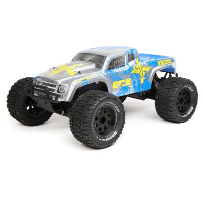 Ruckus MT BD Li-Po 1/10 2wd: Argent/Bleu RTR INT - HORIZON HOBBY - R�f�rence: ECX03331IT1