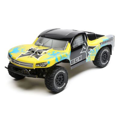 Torment SCT BD Li-Po 1/10 2wd: Jaune/Bleu RTR INT - HORIZON HOBBY - R�f�rence: ECX03333IT2