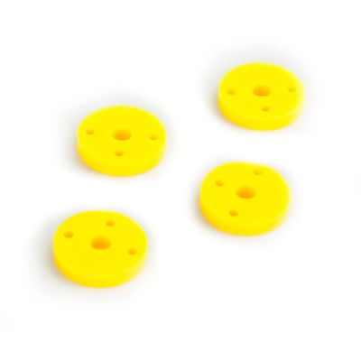 ECX 1/8th Buggy -Pistons d'amortisseurs jaunes 3 trous 1.4x2, 1.3x1 - HORIZON HOBBY - R�f�rence: ECX0878