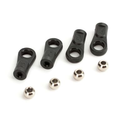 ECX 1/8th Buggy -Chapes et rotules d'amortisseurs (4) - HORIZON HOBBY - R�f�rence: ECX0881