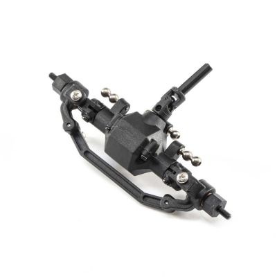 Front Axle, Assembled: 1/24 4WD Barrage - HORIZON HOBBY - R�f�rence: ECX202030