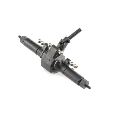 Rear Axle, Assembled: 1/24 4WD Barrage - HORIZON HOBBY - R�f�rence: ECX202031