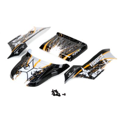 1:18 4WD Roost - Carrosserie Noire/Orange - HORIZON HOBBY - R�f�rence: ECX210006