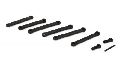 Ruckus 1/18, Torment 1/18 et Rally 1/18 - Set de biellettes en plastique - HORIZON HOBBY - R�f�rence: ECX214002