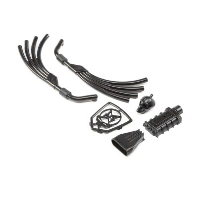 Motor, Exhaust & Grill Parts, Black: 1.9 Doomsday - HORIZON HOBBY - R�f�rence: ECX220005