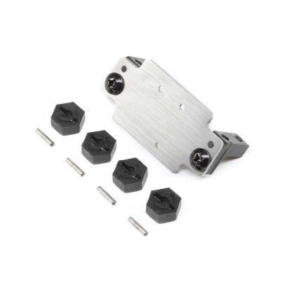 SX Mnt & Plt, Whl Hex & Pin: Barrage Doomsday/Kit - HORIZON HOBBY - R�f�rence: ECX221000