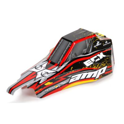 AMP DB 1/10 - Carrosserie Noir/Jaune - HORIZON HOBBY - R�f�rence: ECX230019