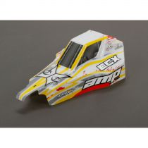 AMP DB 1/10 - Carrosserie Blanc/Rouge - HORIZON HOBBY - Référence: ECX230020