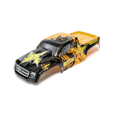 1/10 2wd/4wd Ruckus - Carrosserie Orange/Noir - HORIZON HOBBY - R�f�rence: ECX230026