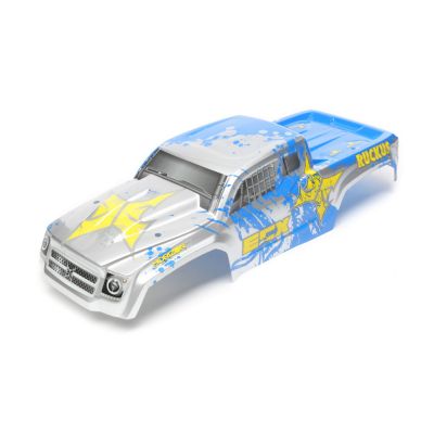 1/10 2wd/4wd Ruckus - Carrosserie Argent/Bleu - HORIZON HOBBY - R�f�rence: ECX230027