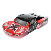 1/10 2wd/4wd Torment - Carrosserie Rouge/Argent - HORIZON HOBBY - Référence: ECX230028