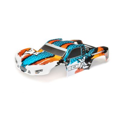 Body, Orange/Blue: Torment: 1:10 4wd - HORIZON HOBBY - R�f�rence: ECX230032