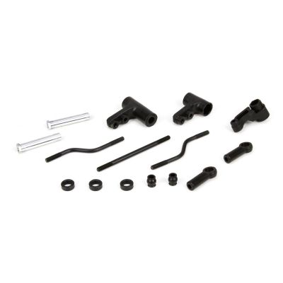 ECX 4WD 1/10 - Renvois de direction avec paliers et axes - HORIZON HOBBY - R�f�rence: ECX231008