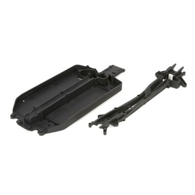 Circuit 1/10 4WD - Ch�ssis court avec platine sup�rieure - HORIZON HOBBY - R�f�rence: ECX231012