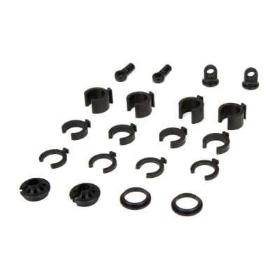 ECX 4WD 1/10 - Bouchon sup�rieur et inf�rieur d'amortisseur - HORIZON HOBBY - R�f�rence: ECX233002