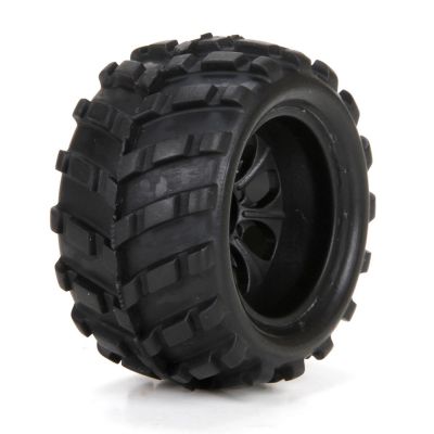 Micro 1:24 4WD - Pneus av/arr mont�s sur jantes, Ruckus - HORIZON HOBBY - R�f�rence: ECX40004