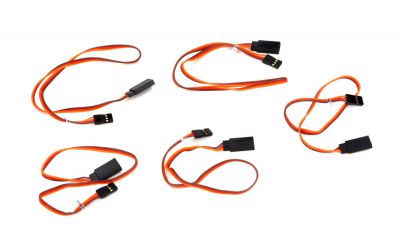 Yak 54 Carbon-Z -Set de rallonges servos d'ail/Der/Prof. - HORIZON HOBBY - R�f�rence: EFL1008023