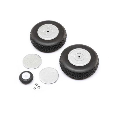 PT-17 1.1m: Wheel Set - HORIZON HOBBY - R�f�rence: EFL3361