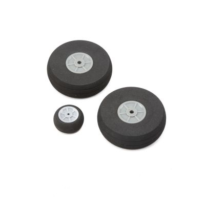 E-FLITE Commander mPd 1.4m - Roues (2) 54mm (1) 25mm - HORIZON HOBBY - R�f�rence: EFL4835