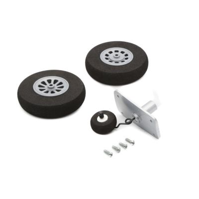 P-51D - Roues principales et de queue (65 et 28mm) - HORIZON HOBBY - R�f�rence: EFL6705