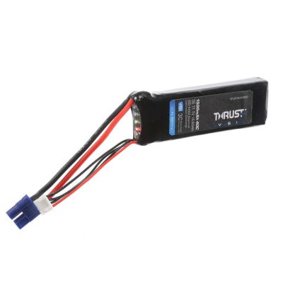 E-FLITE Batterie Li-Po 3S 11,1V 1500mA 40C avec DEL, EC3 - HORIZON HOBBY - R�f�rence: EFLB15003S40