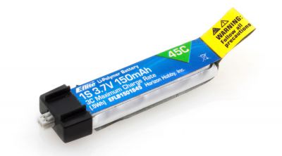 E-FLITE Batterie Li-Po 3,7V 1S 150mA 45C - HORIZON HOBBY - R�f�rence: EFLB1501S45