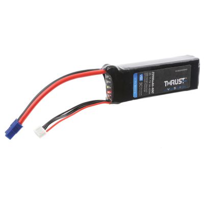Batterie Li-Po 3S 11,1V 2200mA 40C avec DEL, EC3 - HORIZON HOBBY - R�f�rence: EFLB22003S40