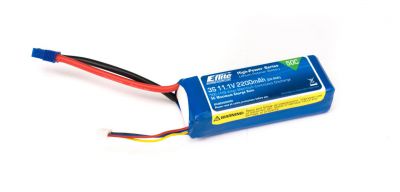 Accu LiPo 11,1V 3S 2200mA 50C, prise EC3 - HORIZON HOBBY - R�f�rence: EFLB22003S50