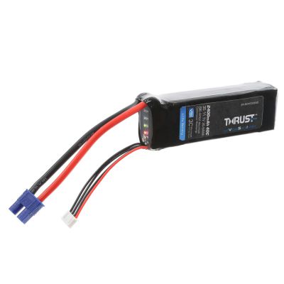Batterie Li-Po 3S 11,1V 2400mA 40C avec DEL, EC3 - HORIZON HOBBY - R�f�rence: EFLB24003S40