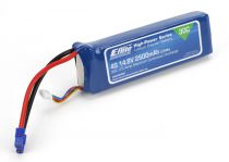 Accu Li-Po 2500mAh 4S 14.8V 30C, 12AWG EC3 - HORIZON HOBBY - Référence: EFLB25004S30