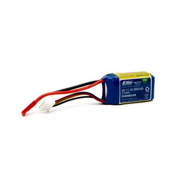 Batterie E-flite Li-Po 3S 11,1V 300mA 30C, JST - HORIZON HOBBY - R�f�rence: EFLB3003SJ30