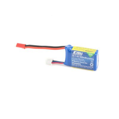 E-flite 400mAh 2S 7,4V LiPo JST - HORIZON HOBBY - R�f�rence: EFLB4002S30
