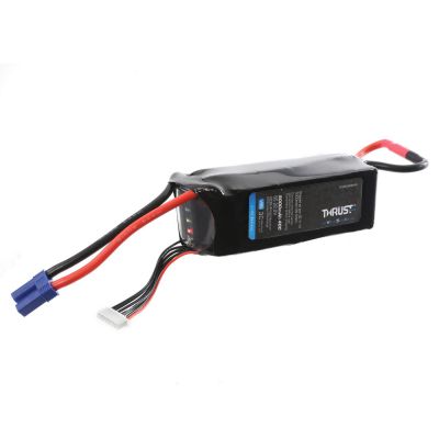 Batterie Li-Po 6S 22,2V 5000mA 40C avec DEL, EC5 - HORIZON HOBBY - R�f�rence: EFLB50006S40