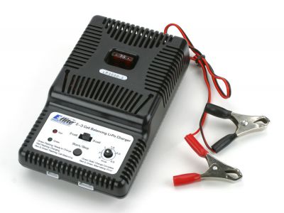 Chargeur 2-3S LiPo avec �quilibrage, 0.5-3A - HORIZON HOBBY - R�f�rence: EFLC3010
