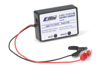 E-FLITE Chargeur 3-El�ments LiPo avec �quilibreur, 0.8A - HORIZON HOBBY - R�f�rence: EFLC3105