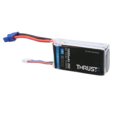 E-flite 1000mAh 4S 14.8V 35C batterie Li-Po - HORIZON HOBBY - R�f�rence: EFLRB10004S35