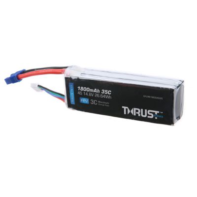 E-flite 1800mAh 4S 14.8V 35C batteria LiPo - HORIZON HOBBY - R�f�rence: EFLRB18004S35