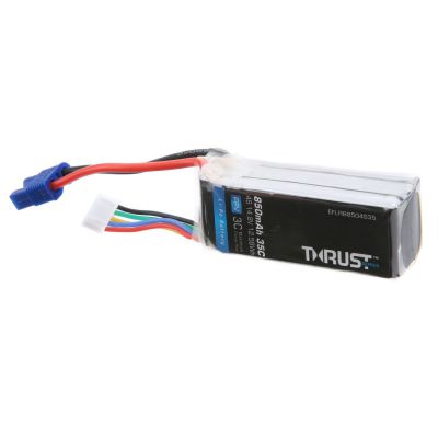 E-flite 850mAh 4S 14.8V 35C batteria LiPo - HORIZON HOBBY - R�f�rence: EFLRB8504S35