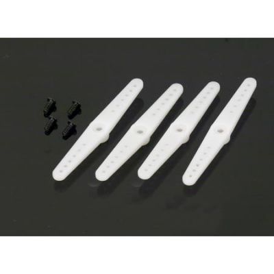 S75/HS-55 -Palonniers 3D avec visserie (4) - HORIZON HOBBY - R�f�rence: EFLRS754