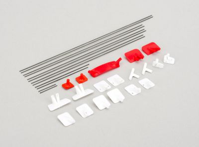 UMX Gee Bee R2 -Haubans d'aile avec accessoires de montage - HORIZON HOBBY - R�f�rence: EFLU4561